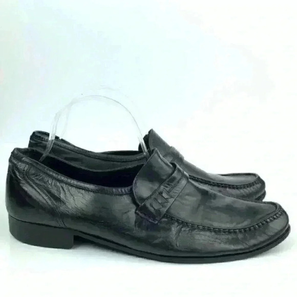 Johnston and Murphy loafers 10 M Italian leather main image 8